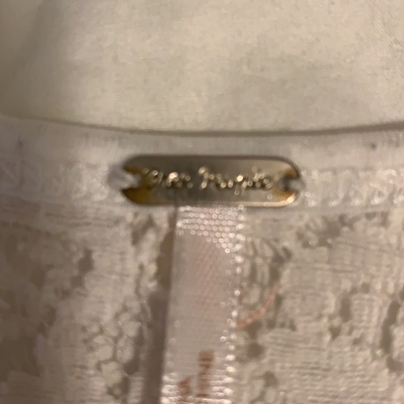 Free People High/Low Lace Top - Picture 8 of 8